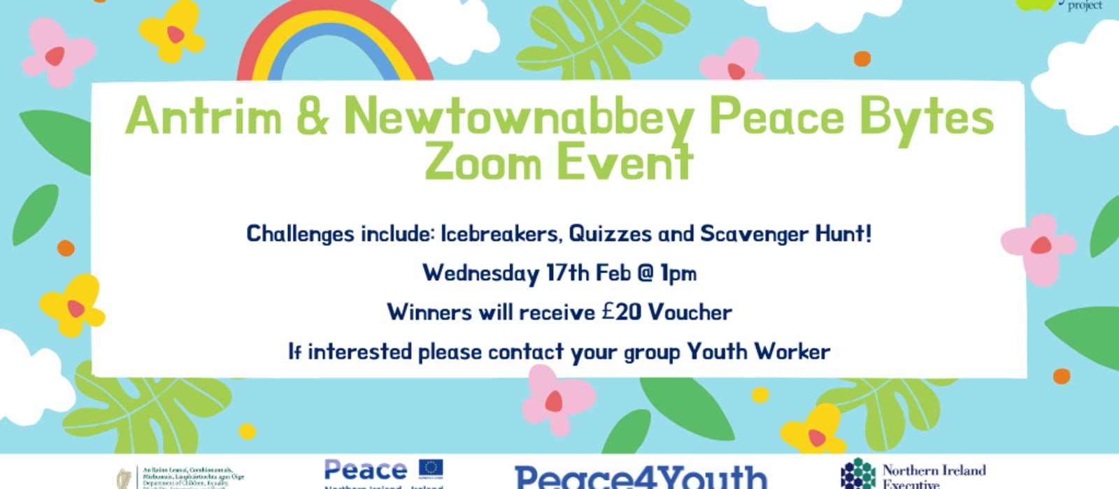 antrim and newtownabbey peace bytes zoom event